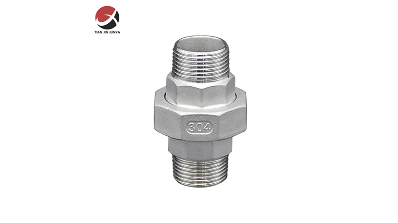 不鏽鋼(gāng)雙頭外牙活接(jie)管件