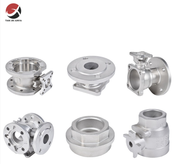 不鏽鋼精密(mi)鑄造閥門毛坯(pi)配件