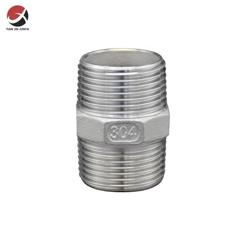 不(bú)鏽鋼六角(jiao)外絲接頭(tóu)