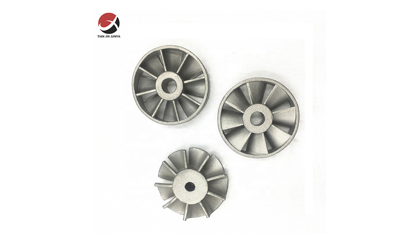 不鏽鋼(gang)鑄造定制(zhi)件葉輪泵(bèng)配件