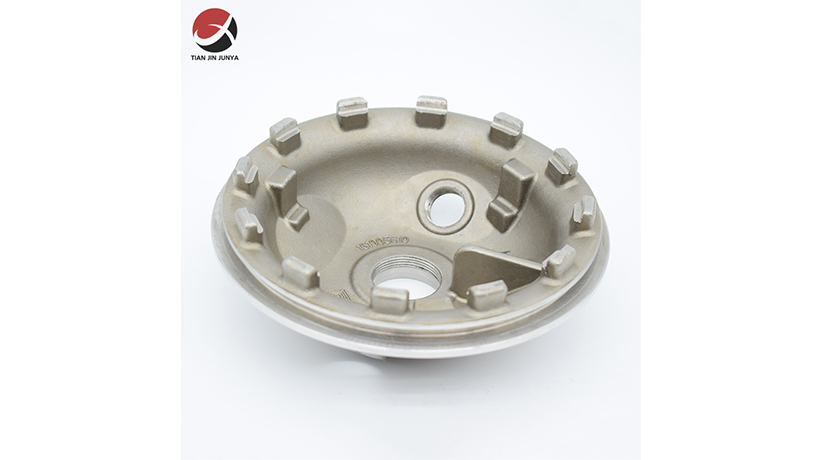 不(bu)鏽鋼鑄造(zao)定制件泵(bèng)體泵配件(jian)