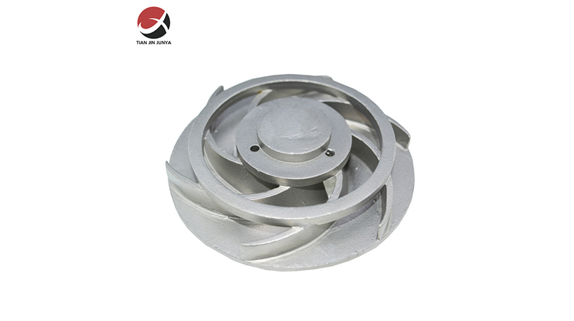 不(bú)鏽鋼鑄造(zao)來圖定制(zhì)泵配件葉(yè)輪