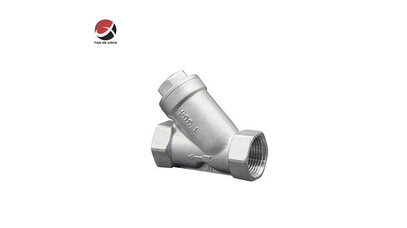 不鏽鋼Y型(xing)絲扣過濾器